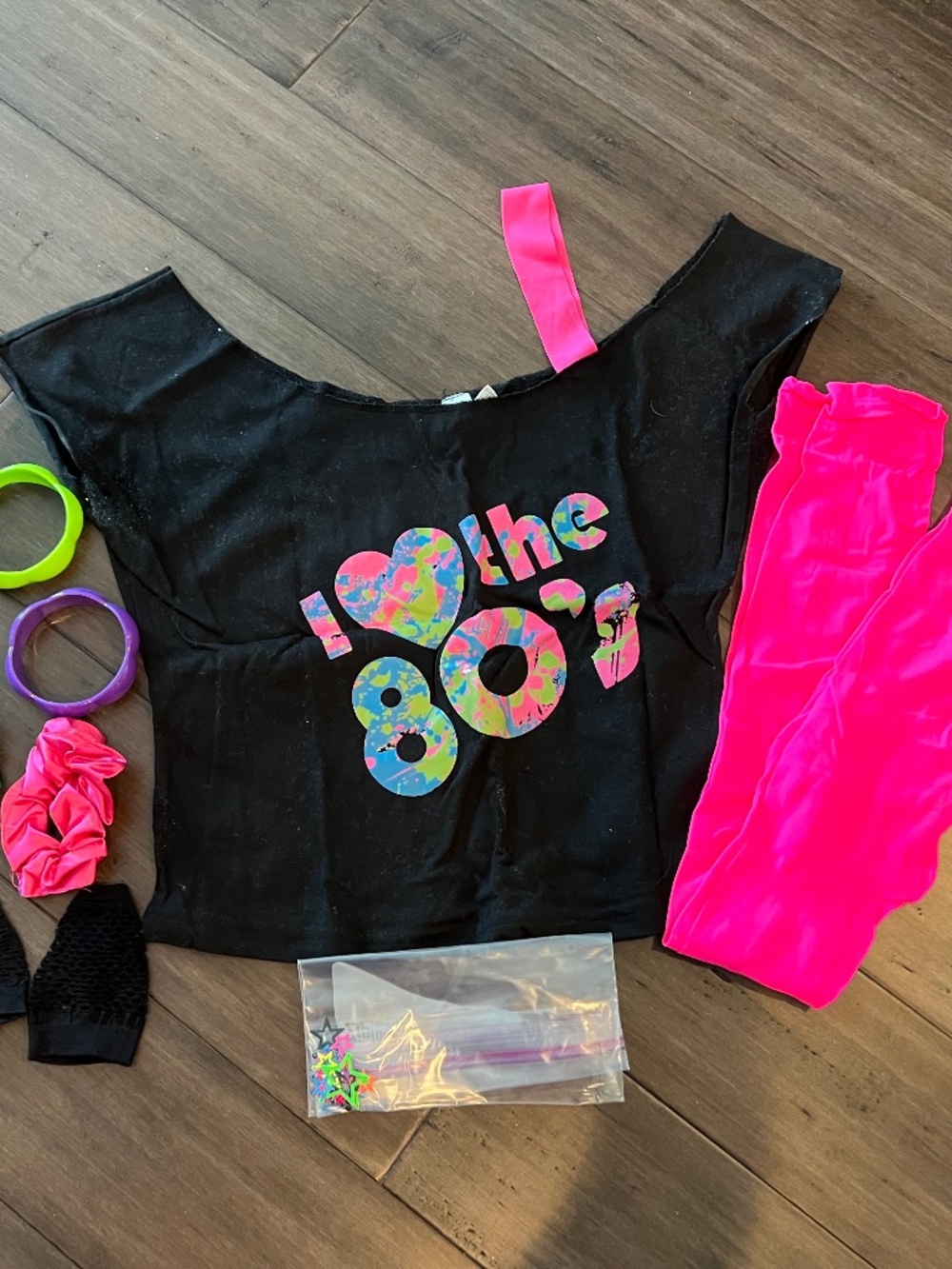 80’s costume and accessories